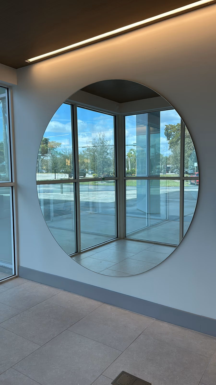 Custom mirror design and installation — portfolio photo 1